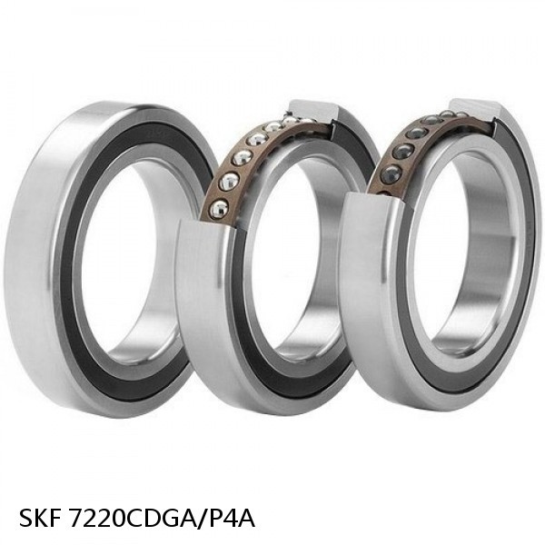 7220CDGA/P4A SKF Super Precision,Super Precision Bearings,Super Precision Angular Contact,7200 Series,15 Degree Contact Angle