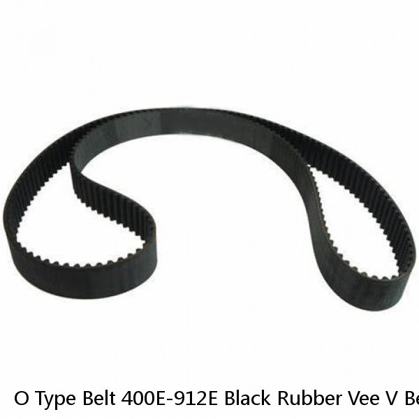 O Type Belt 400E-912E Black Rubber Vee V Belt for V Pulley Principal Axis Motor