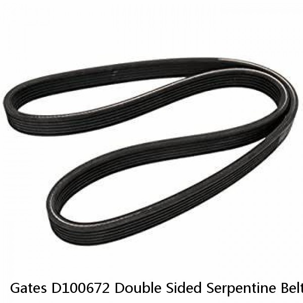 Gates D100672 Double Sided Serpentine Belt For 2010-2018 Mack 10.8L-L6