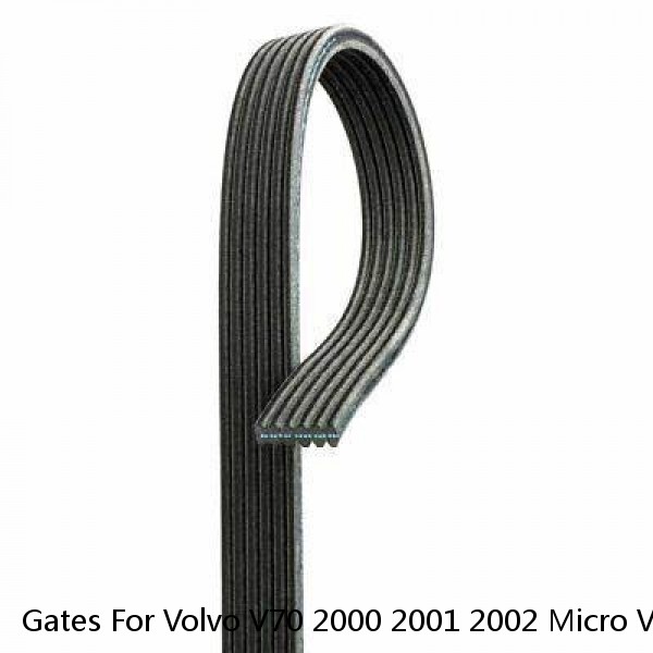 Gates For Volvo V70 2000 2001 2002 Micro V Double Sided Serpentine Belt 2.4L