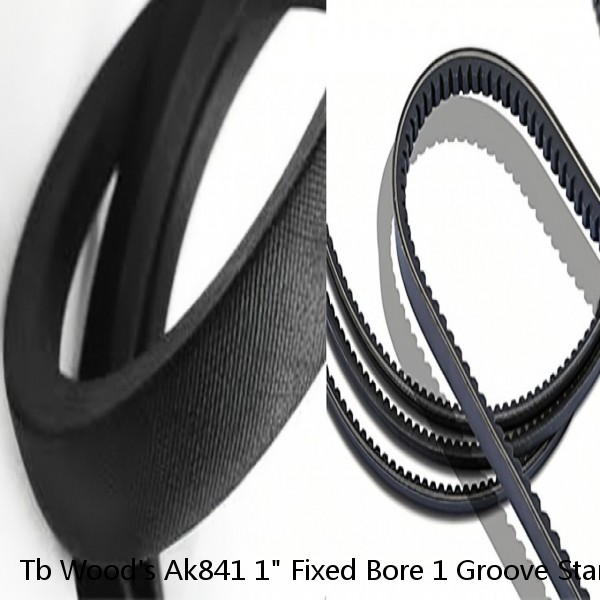 Tb Wood's Ak841 1" Fixed Bore 1 Groove Standard V-Belt Pulley 8.25 In Od