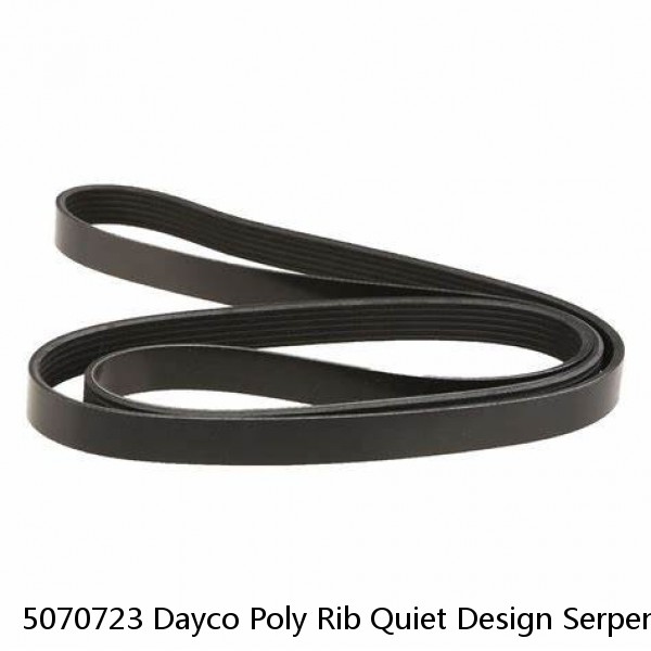 5070723 Dayco Poly Rib Quiet Design Serpentine Belt Free Shipping 7PK1835