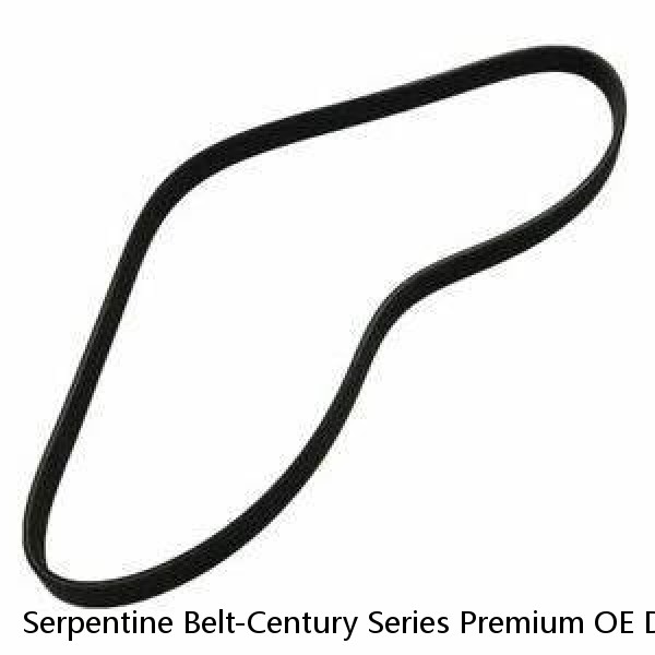 Serpentine Belt-Century Series Premium OE Dual Sided Micro-V Belt fits Corvette