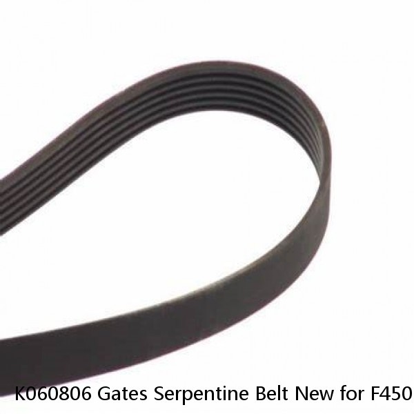 K060806 Gates Serpentine Belt New for F450 Truck F550 Pickup Ford Ranger Mustang