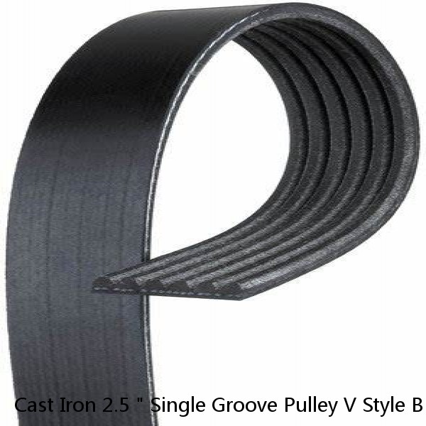 Cast Iron 2.5 " Single Groove Pulley V Style B Belt 5L for 5/8 " Keyed Shaft